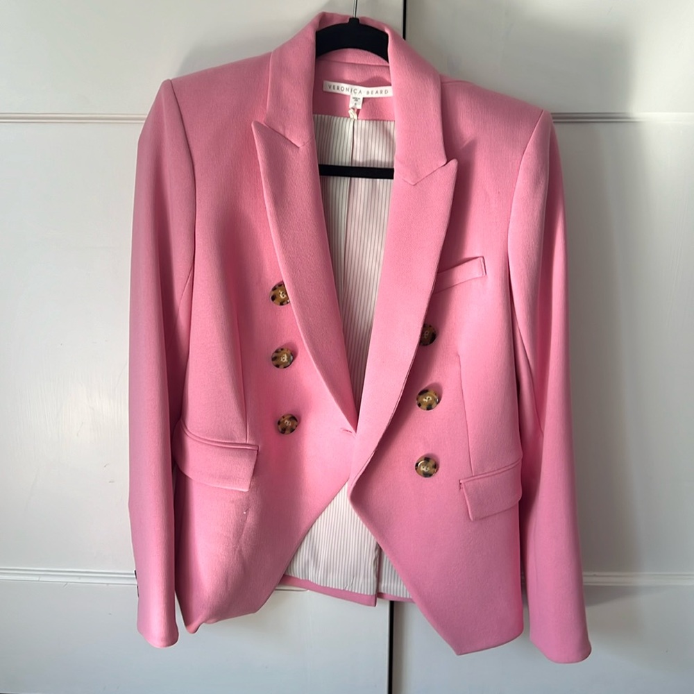 Veronica Beard Dickey jacket in pink